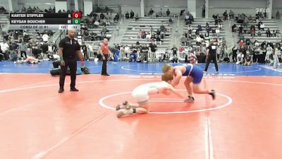 132 lbs Consi Of 32 #1 - Karter Stiffler, AL vs Keygan Boucher, ME