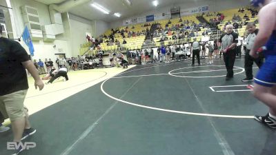 285 lbs Round Of 16 - Dakovyn Messer, Tahlequah Wrestling Club vs Cooper Kennedy, Vinita JH