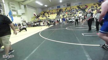 285 lbs Round Of 16 - Dakovyn Messer, Tahlequah Wrestling Club vs Cooper Kennedy, Vinita JH