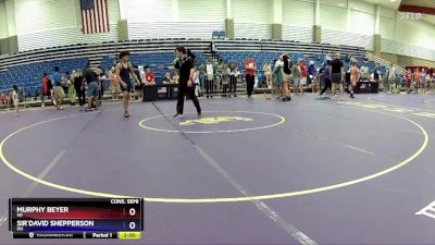 150 lbs Cons. Semi - Murphy Beyer, WI vs Sir`David Shepperson, OH