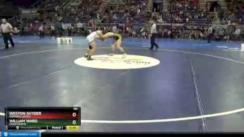 170 lbs Cons. Semi - Weston Snyder, Bismarck Legacy vs William Ward, Fargo North