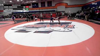 157 lbs Champ. Round 2 - Daniel Gunlogson, University Of Chicago vs Luke Swan, Wisconsin-Whitewater