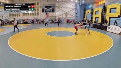 106 lbs Cons. Round 2 - Cooper Kerrick, Woodbridge H S vs Michael Pierson, Smyrna H S