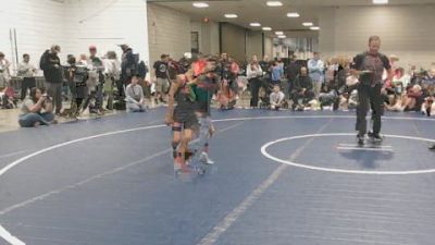 60 lbs Quarterfinal - Zane Montoya, NM vs Beckett Clapper, PA