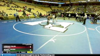 215 Class 3 lbs Champ. Round 1 - Jordan Colon, Winnetonka vs Rowdy Vaugh, Farmington