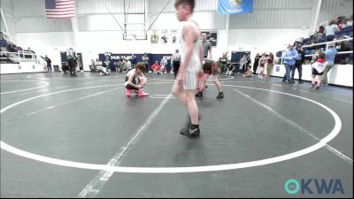 84-88 lbs Rr Rnd 4 - Jacob Bohannan, Duncan Demon Wrestling vs Mason Morgan, Marlow Outlaws