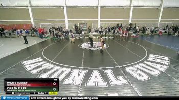 67 lbs Champ. Round 2 - Wyatt Forsey, Team Prestige Wrestling vs Cullen Eller, Sanderson Wrestling Academy