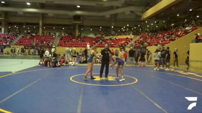 110 lbs Round 3 - Nyzia Burney, KS vs Vivienne Popadiuc, NM