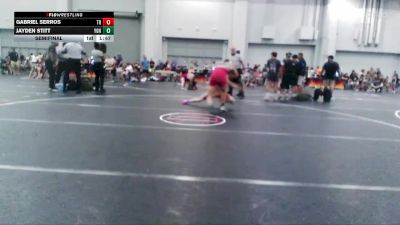 135 lbs Semifinal - Gabriel Serros, Top Rank vs Jayden Stitt, Young Guns Nashville