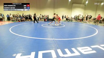 71 lbs Cons. Round 3 - Mike Rembelski, GRIT Athletics Wrestling Club vs Murphy Beyer, Team Nazar Training Center