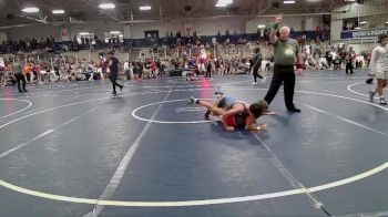 112 lbs Cons. Round 2 - TJ Landrum, Algonac Muskrats vs Ayden Ringler, GRCC