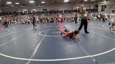 112 lbs Cons. Round 2 - TJ Landrum, Algonac Muskrats vs Ayden Ringler, GRCC