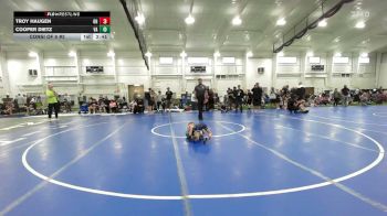 45 lbs Consi Of 8 #2 - Troy Haugen, OH vs Cooper Dietz, VA