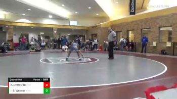 98 lbs Quarterfinal - Brody Weimer, Noblesville Youth Wrestling Club vs Azarius Overstreet, Unaffiliated