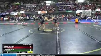 Cons. Round 1 - Chance Bray, Billings West vs Bryton Lenz, Missoula Sentinel
