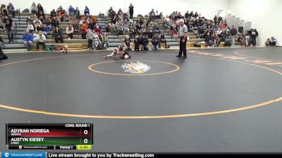 B-3 lbs Cons. Round 1 - Adyran Noriega, Wrath vs Austyn Kiesey, LMWC