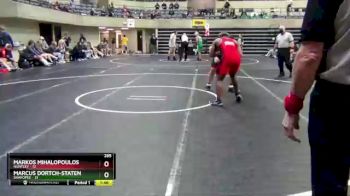 285 lbs Quarterfinals (8 Team) - Marcus Dortch-Staten, Shakopee vs Markos Mihalopoulos, Huntley