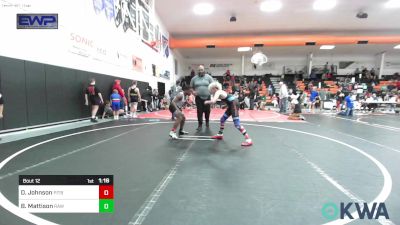 96-100 lbs Rr Rnd 2 - Drey Johnson, Pitbull Wrestling Academy vs Brantley Mattison, Raw Wrestling Club