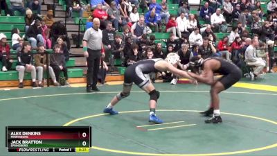 126 lbs Cons. Round 7 - Jack Bratton, Springboro vs Alex Denkins, Perrysburg