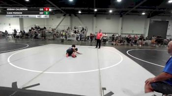 106 lbs Consi Of 8 #2 - Josiah Calderon, Carlsbad Combat WC vs Cain Person, Central Coast Most Wanted