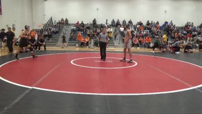 165 lbs Round 4 - AJ Christner, Eddyville-Blakesburg-Fremont vs Liam Krausman, Dubuque Hempstead