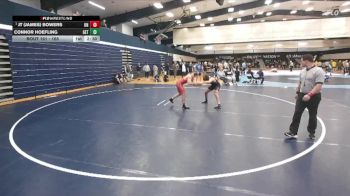 165 lbs Quarterfinal - Jt (James) Bowers, Unattached vs Connor Hoefling, Gettysburg