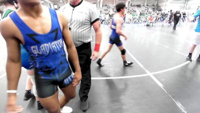 126 lbs Rr Rnd 2 - Isaiah Jackson, Gettysburg vs Bella Sowards, Blue Chews