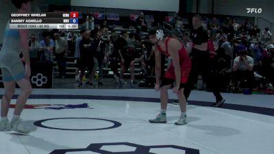 65 kg Champ. Rd Of 256 - Geoffrey Whelan, George Mason vs Sammy Agnello, Michigan Wrestling Club