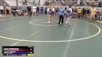 135 lbs Round 1 - Taryn Wright, Mat-Su Matmen vs Lillie VanSiegman, Pioneer Grappling Academy