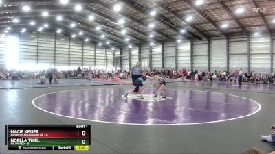 95 lbs Quarterfinal - Kyleigh Dyer, Indiana Inferno Black vs Devin Jost, Mayhem WC Gray