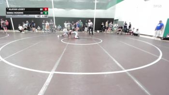 105 lbs Semifinal - Emma Rogers, Edwardsville WC vs Alayah Losey, Maize WC