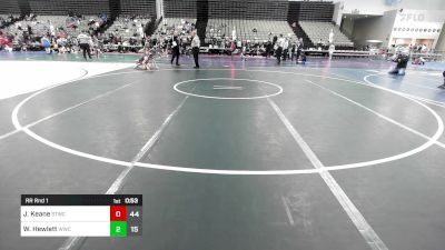 97 lbs Rr Rnd 1 - Joe Keane, Shore Thing WC vs William Hewlett, Warrior WC