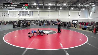 126 lbs Consi Of 4 - Trevien Goldman, Wilton vs Ty Jorgenson, Newtown