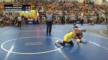 90 lbs Cons. Round 3 - Phoenyx Cortez NW2, Freedom Wrestling vs Blake Derringer SE4, CP Wrestling Academy