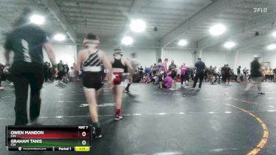 80 lbs Cons. Semi - Graham Tanis, C2X vs Owen Mandon, C2X