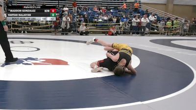 84 lbs Champ. Rd Of 32 - Maddon Gonzalez, New Castle Youth Wrestling Club vs Vartan Naljayan