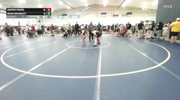 140 lbs Consi Of 4 - Austin Fishel, PA vs Bear Bramlett, IN