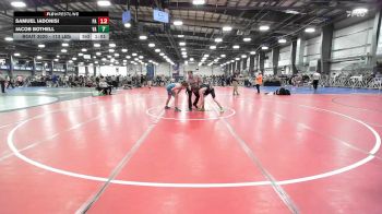 113 lbs Round Of 128 - Emiliano Diaz, IN vs Alexander Moody, NC