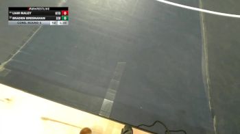 107 Championship Bracket Cons. Round 5 - Liam Maley, Northfield vs Braden Bresnahan, Scott West