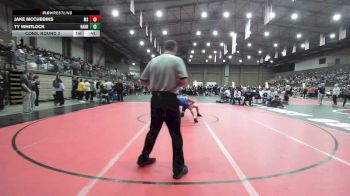 120 lbs Cons. Round 2 - Ty Whitlock, Harrah vs Jake Mccubbins, Millard South