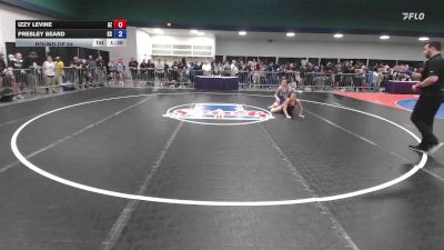 118 lbs Round Of 64 - Izzy LeVine, AZ vs Presley Beard, KS