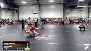 136 lbs Quarterfinal - Ayden Surratt, Mat Militia vs Hogan Sims, Unattached