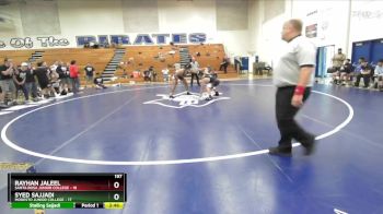 197 lbs Placement Matches (16 Team) - Rayhan Jaleel, Santa Rosa Junior College vs Syed Sajjadi, Modesto Junior College