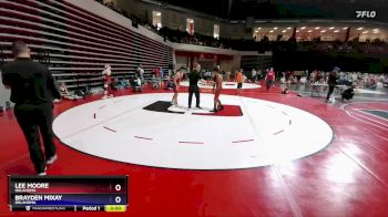 132 lbs Cons. Round 3 - Lee Moore, Oklahoma vs Brayden Mixay, Oklahoma