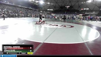 87 lbs Champ. Round 2 - Joshua Eller, Team Aggression Wrestling Club vs Rothwell Jameson, Franklin Pierce Cardinal Wrestling Club