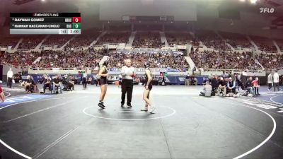 114-D1 Semifinal - Daynah Gomez, Gila Ridge High School vs Hannah Naccarati-Cholo, Basha High School