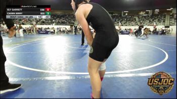 85 lbs Consi Of 8 #2 - Ely Garrett, D3 Wrestling Cluib vs Caden Jerry, Rough Riders