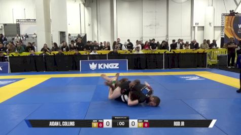 Rod JR vs Aidan L. Collins 2025 World IBJJF Jiu-Jitsu No-Gi Championship