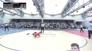 102-I lbs Round Of 32 - Geno DiJoseph, CUMBERLAND JR WRESTLING vs Hunter Gregg, Warhawks Wrestling Inc.