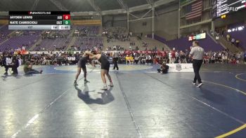 157 lbs Finals (2 Team) - Nate Camiscioli, Castleton vs Jayden Lewis, Albion